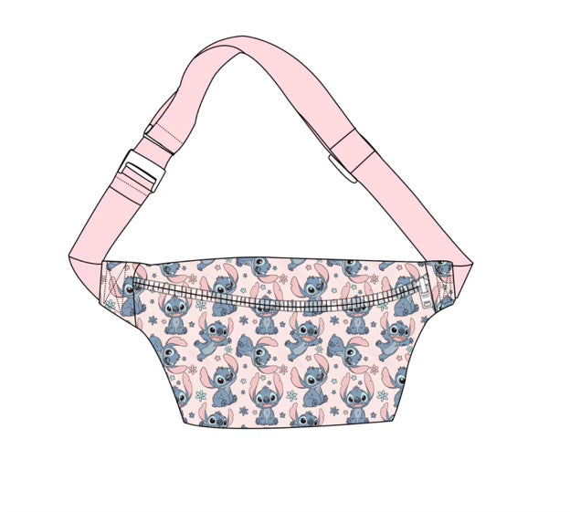 Pink Alien Belt Bag