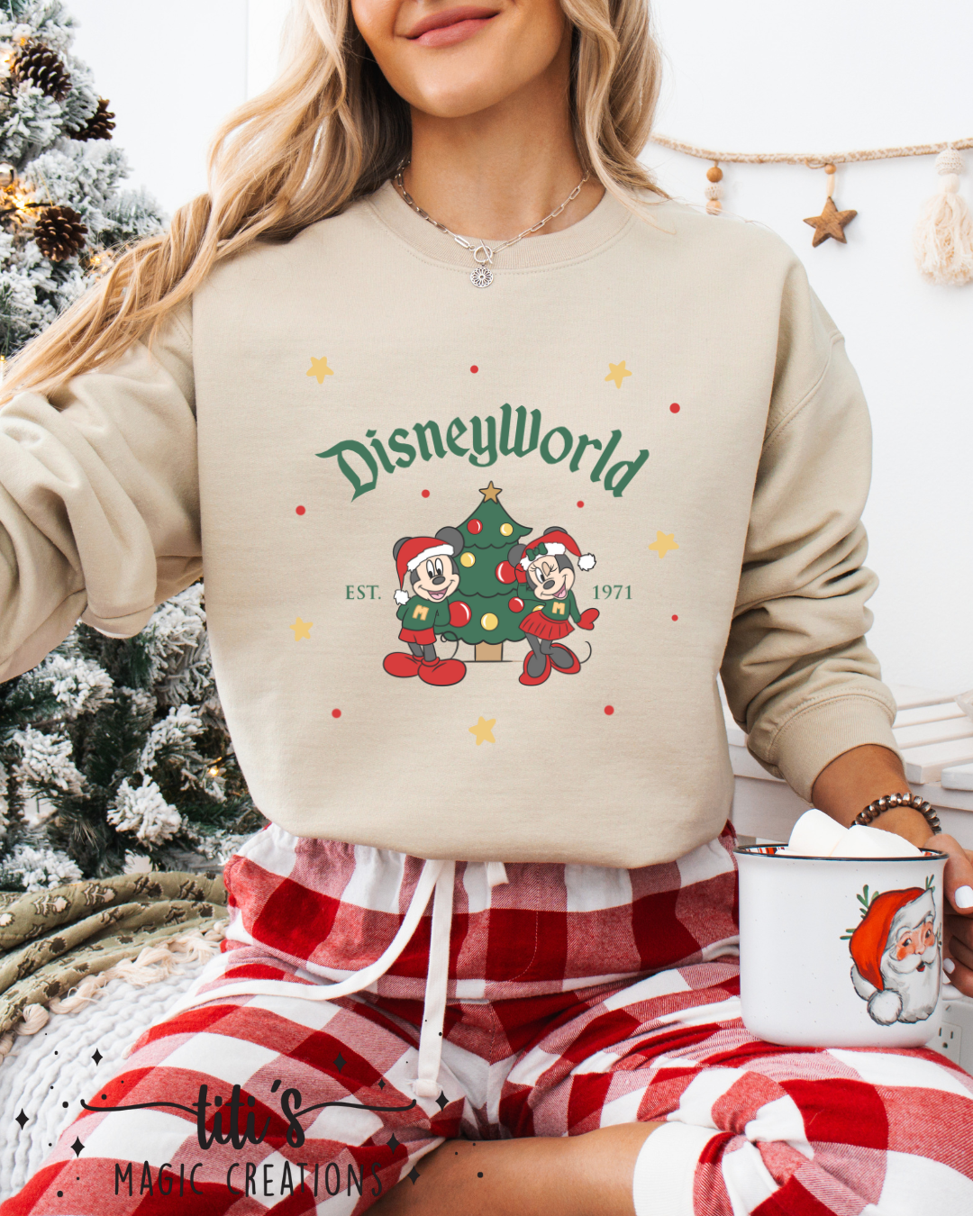 Holiday Park Vintage Sweatshirt – Christmas Tree Edition