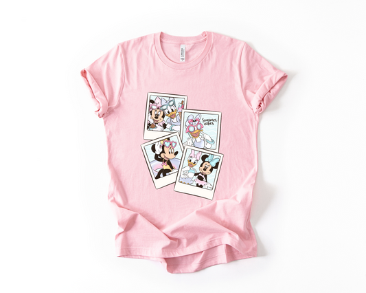 Light Pink Summer Besties Shirt